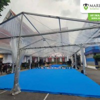 Tenda Roder Transparan dan Sarnafil Event KPPN Malang