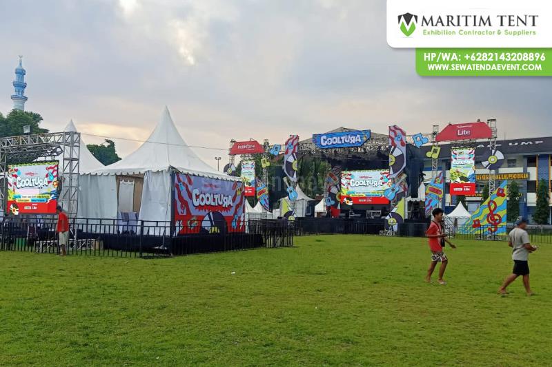 Tenda Sarnafil Cooltura Telkomsel di Banyumas