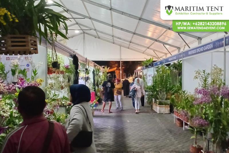 harga Tenda Roder Support Pameran Anggrek 2024 Kota Batu