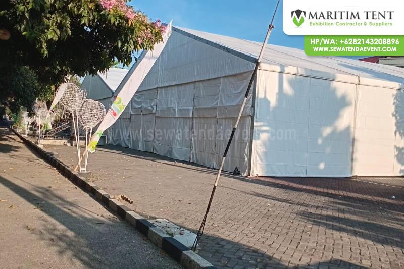 Tenda Roder Support Pameran Anggrek 2024 Kota Batu