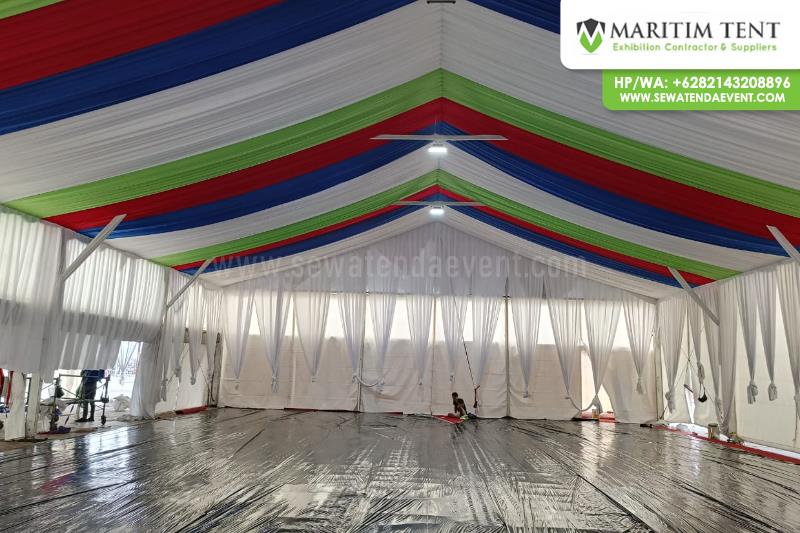Sewa Tenda Tenda Roder Event di DPPU Bandara Juanda Surabaya