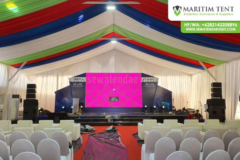 Sewa Tenda Tenda Roder Event di DPPU Bandara Juanda Surabaya