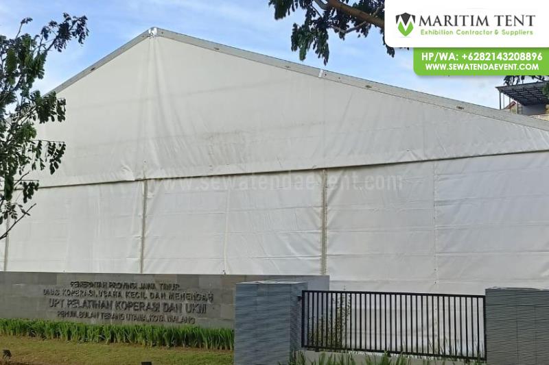 Event Dinas Koperasi Kota Malang Tenda Roder dan Flooring