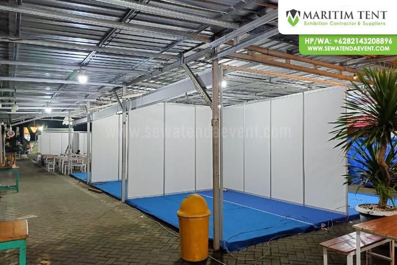 Sewa Partisi R8 dan Flooring Event Bazar Ramadhan di Surabaya
