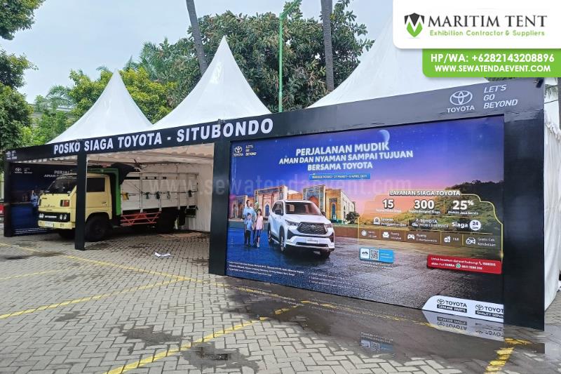 Posko Siaga Toyota dan Daihatsu di Situbondo