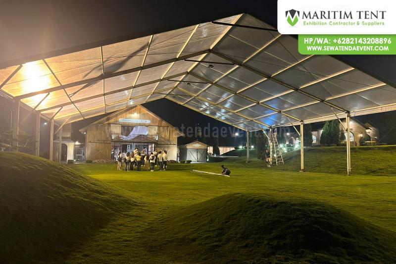 Tenda Transparan Elegan untuk Event Premium di Malang