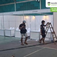 Pemasangan Partisi R8 Event Pameran di Sidoarjo