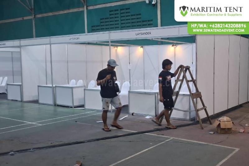 Pemasangan Partisi R8 Event Pameran di Sidoarjo