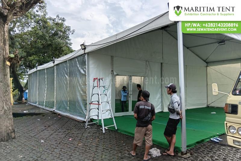 Tenda Roder Transparan Event Bazar Ramadhan Sidogiri 2026