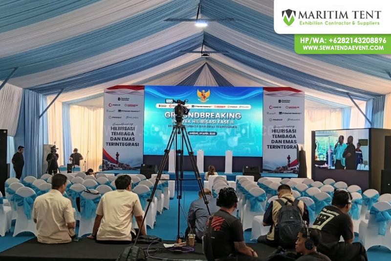 Event Groundbreaking Proyek Hilirisasi Gresik Jawa Timur
