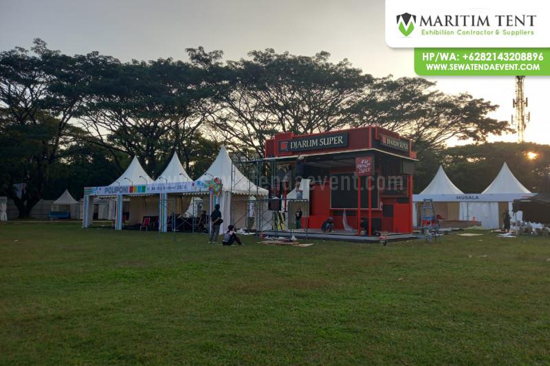 Sewa Tenda Sarnafil Support Event Band Sheila On 7 di Malang