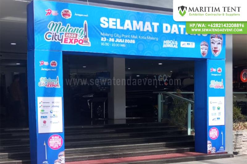 Event Malang City Expo 2026 Sewa Partisi R8