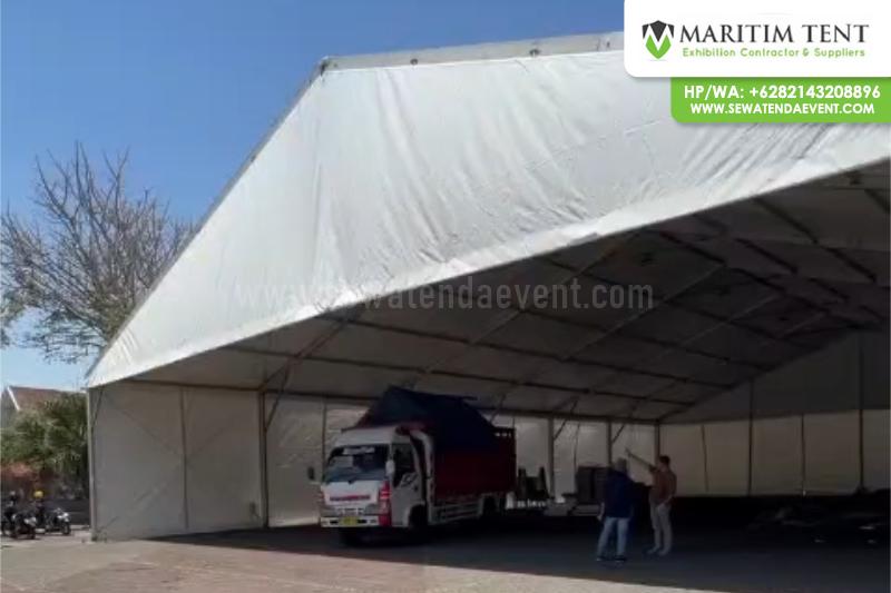Pemasangan Tenda Roder Event Batu Shining Orchids Week 2026