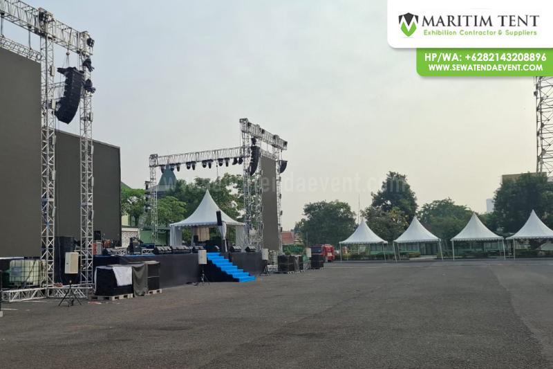 Layanan Sewa Tenda Sarnafil Event Kodam Surabaya